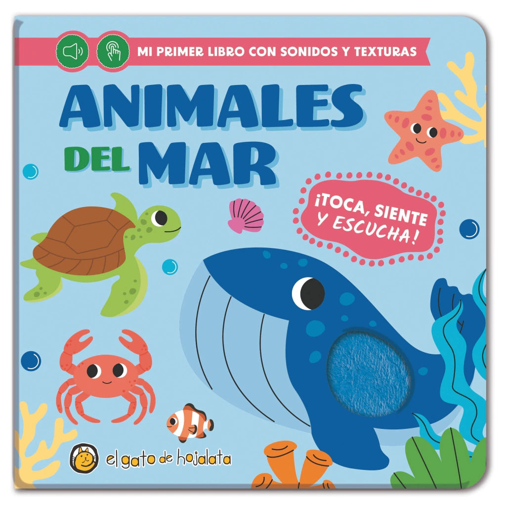 Animales del Mar | Mi Primer Libro con Sonidos y Texturas | Guadal
