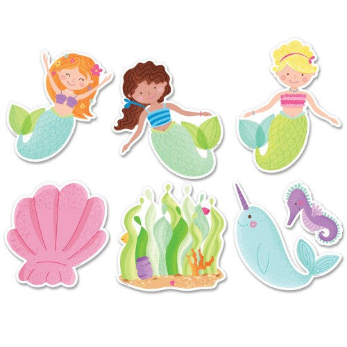 MERMAID FUN CUT OUTS