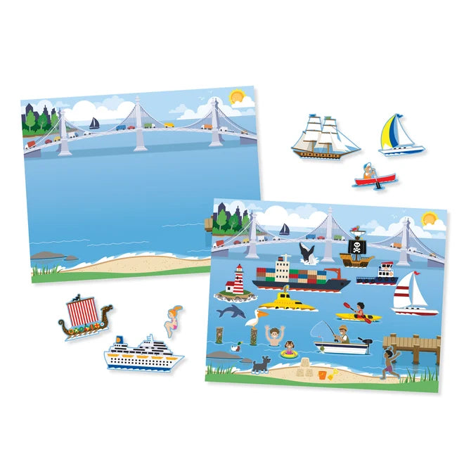 Vehicles Reusable Sticker Pad