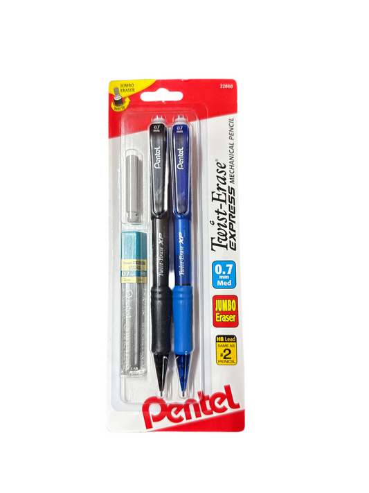 LAPIZ MEC TWIST-ERASE EXPRESS.7-GOMA-PUNTA PQT.2