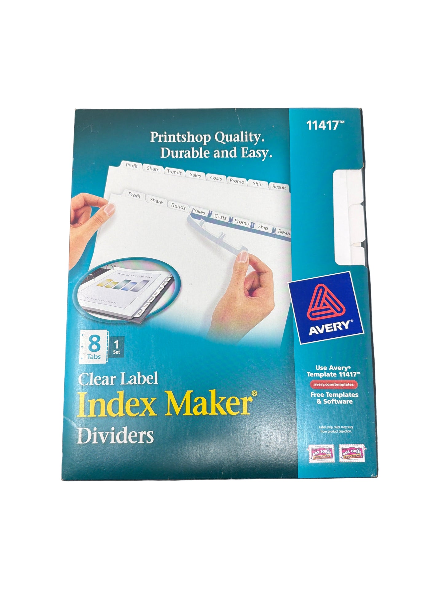 AV Index Maker Clear 8