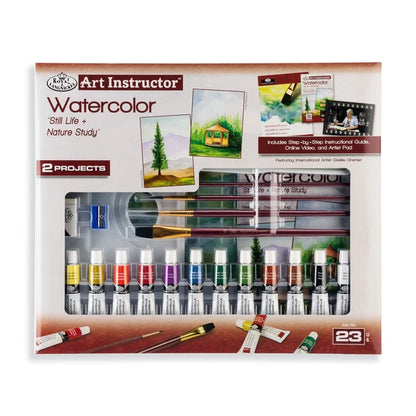 Nature Study Watercolor Art Set - 23pc