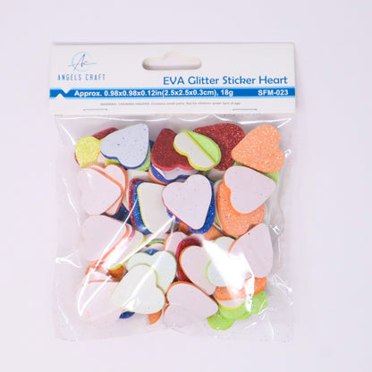 GLITTER STICKERS | HEARTS