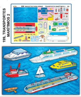 MODELO MAQUETAS TRANSPORTE MARITIMO 2