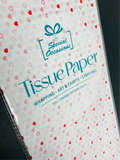 Heart design Tissue Paper