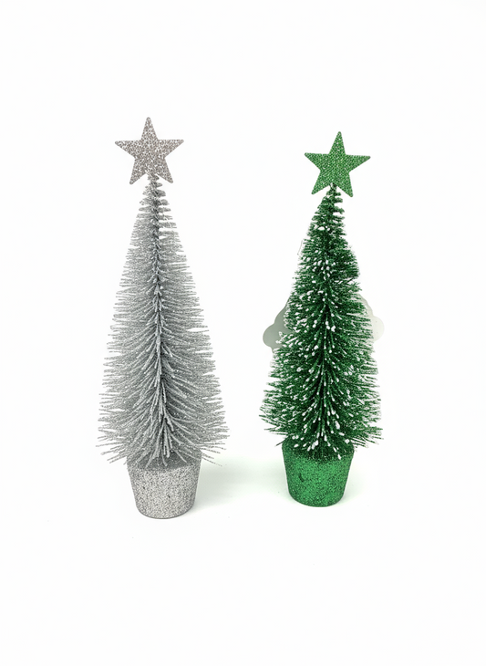 XMAS TREE 7.5" SNOW DUSTED