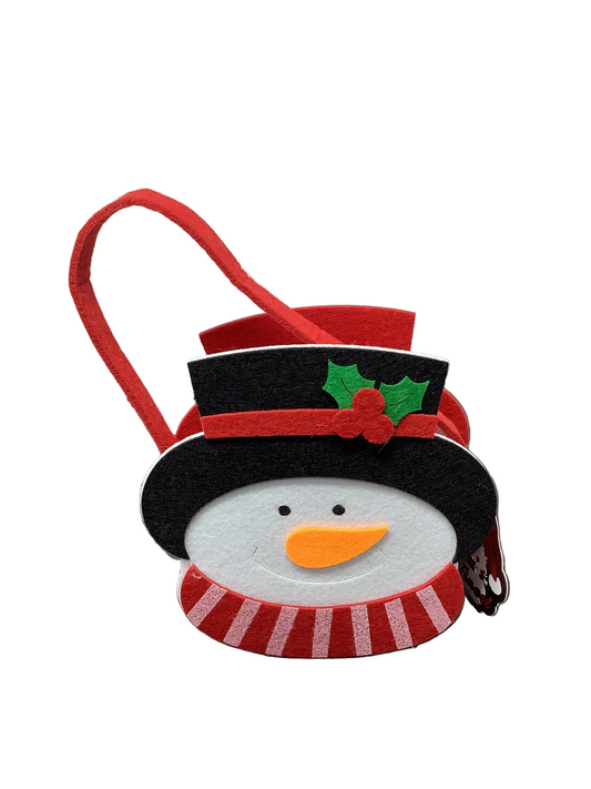 FELT BAG REINDEER/GIFT BOX SANTA