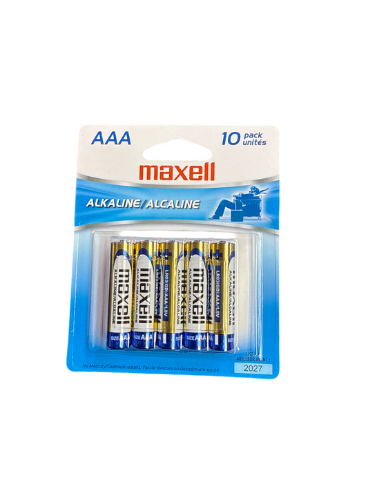 Bateria AAA Alkalina Pq.10