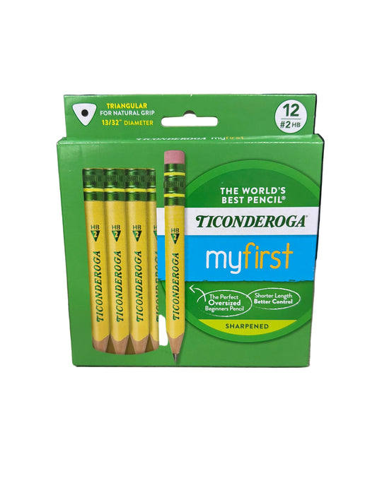 MY FIRST SHORT #2 PENCIL 12CT YELLOW