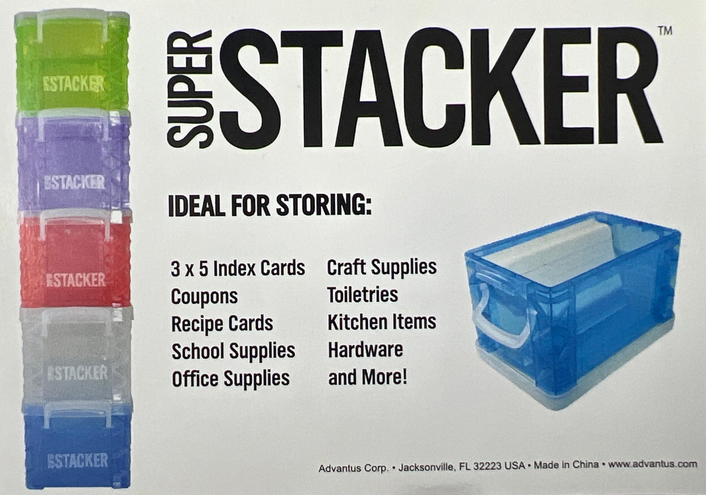 SUPER STACKER BOX