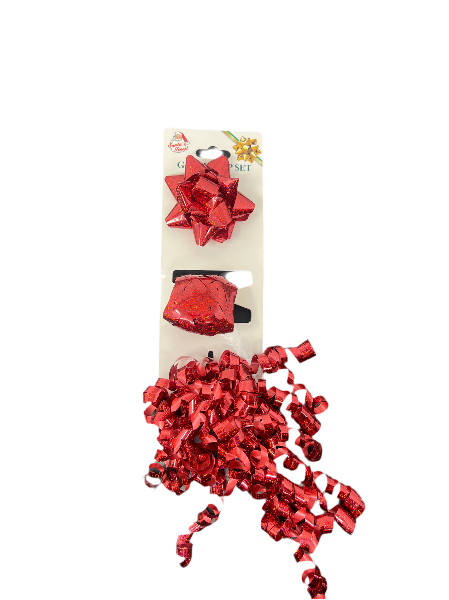 GIFT WRAP 3PCS HOLOG/FOIL SET 4ASTD