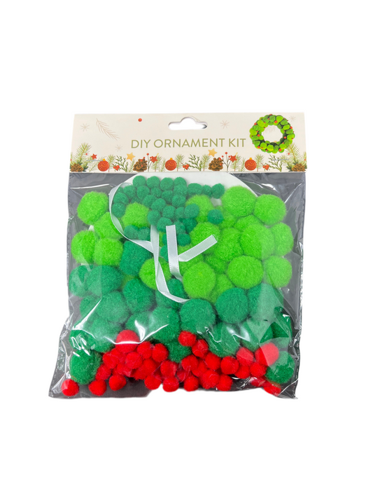 CHRISTMAS DIY POMPOM SET