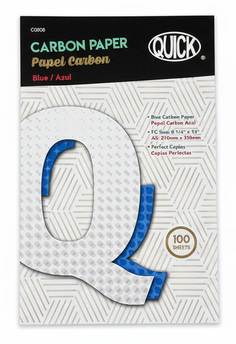 Carbon Paper | Blue Color | Legal Size | 100 Sheets