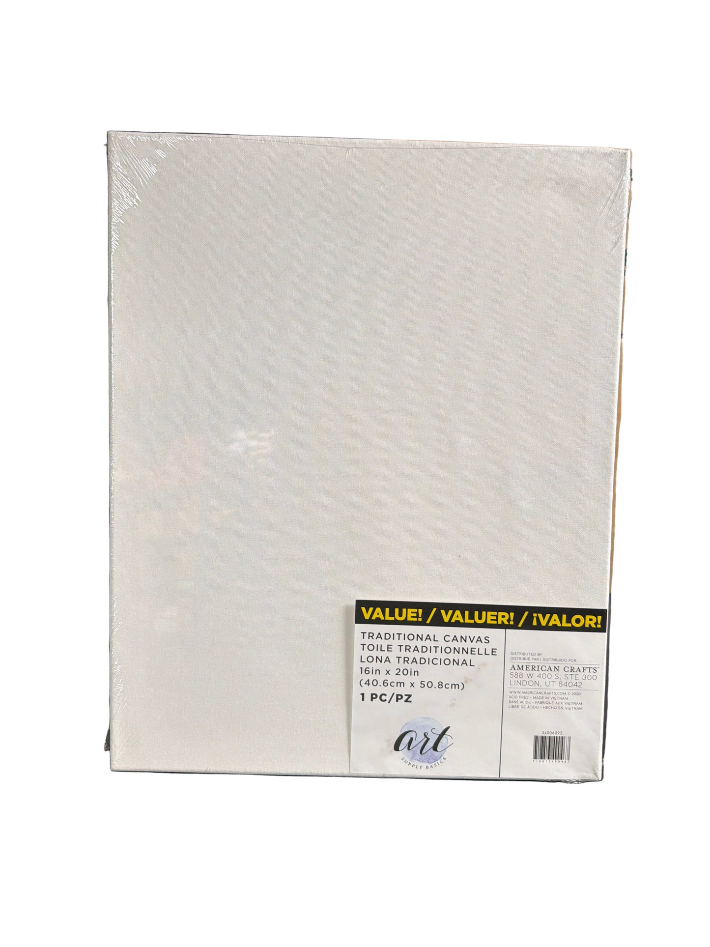 CANVAS TRADITIONAL 16X20