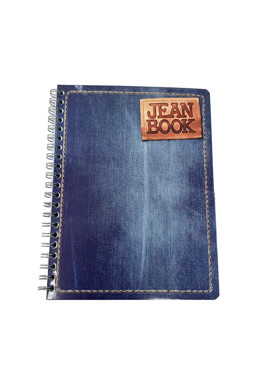 Libreta Argollada Jean Book Gde 160 PG