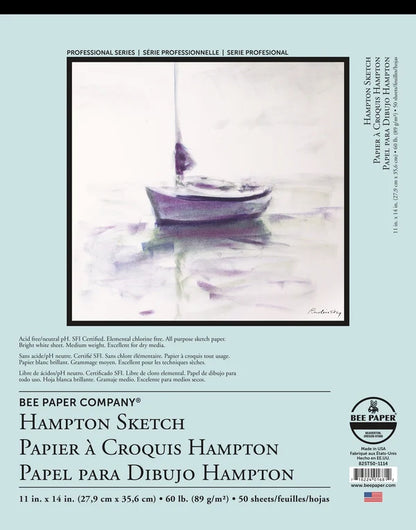 Hampton Sketch Paper 11 x 14