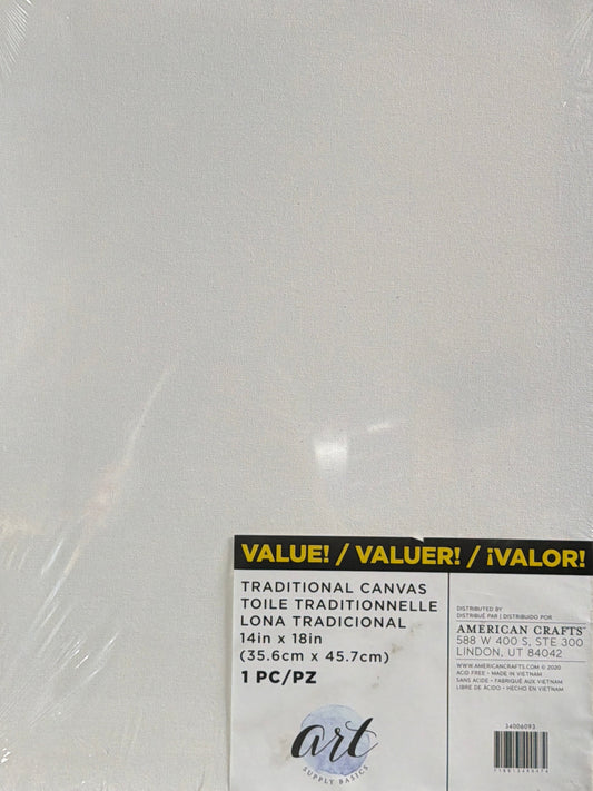 CANVAS TRADITIONAL 14X18