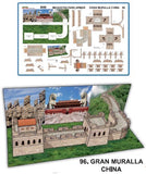 MODELO MAQUETA GRAN MURALLA CHINA