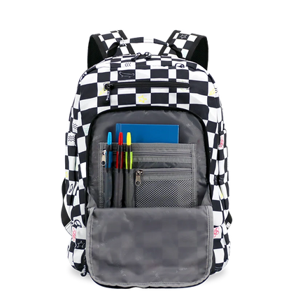 Packmate 2 in 1 Backpack With Built-in Lunch Bag | Icon Checkers