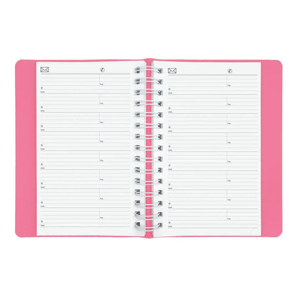 DAILY PLANNER PINK DAISY DESIGN