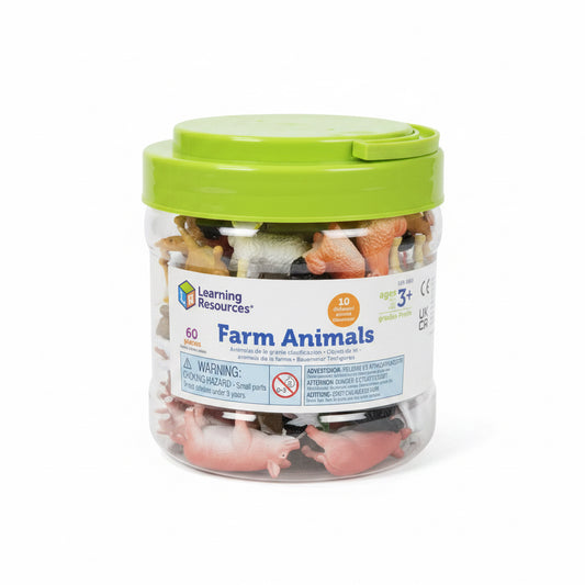Farm Animal Counters | Set of 60