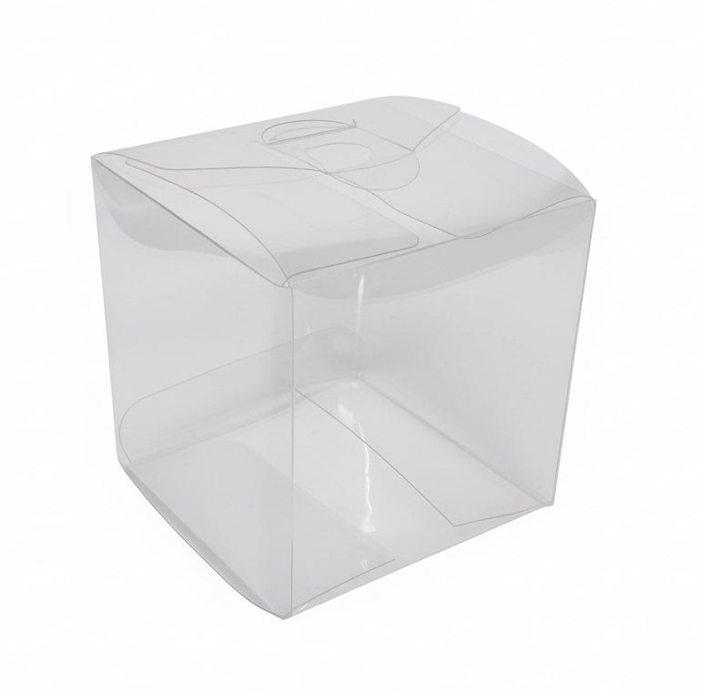 PVC Clear Cube Favor Box  3 X 3 X 3 IN 3PCS