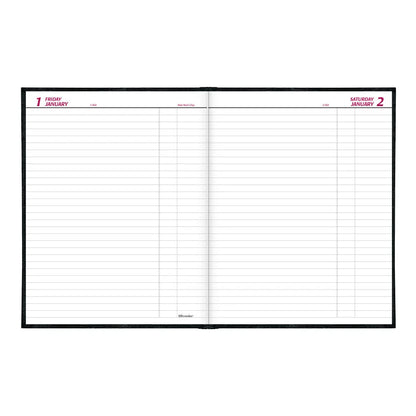 Traditional Daily Planner - Black