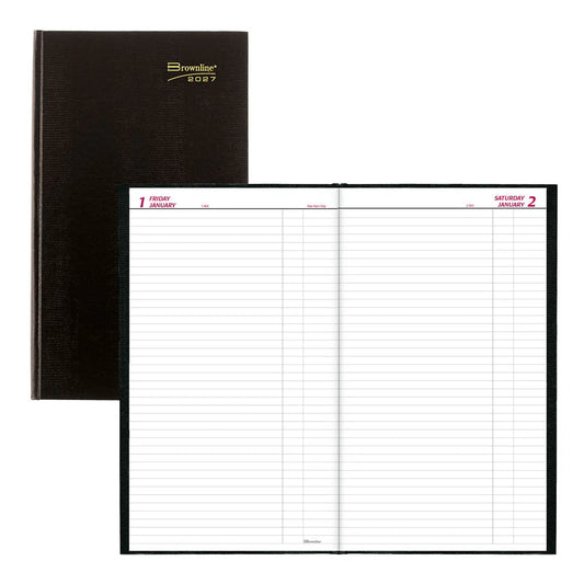 AGENDA DIARIA JOURNAL LEGAL NEGRA