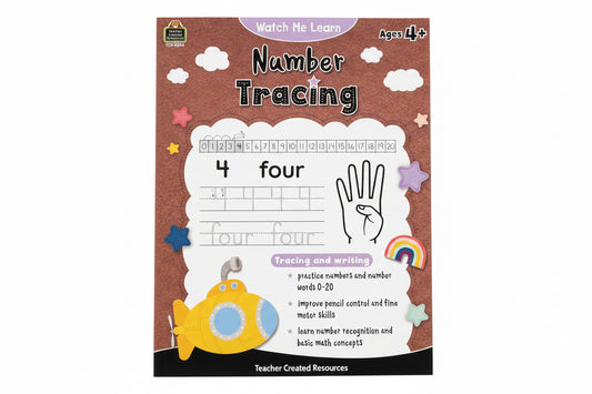 Watch Me Learn: Number Tracing