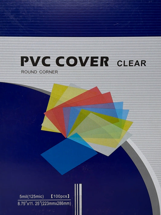 COVER CLEAR 5ML ROUND CORNER