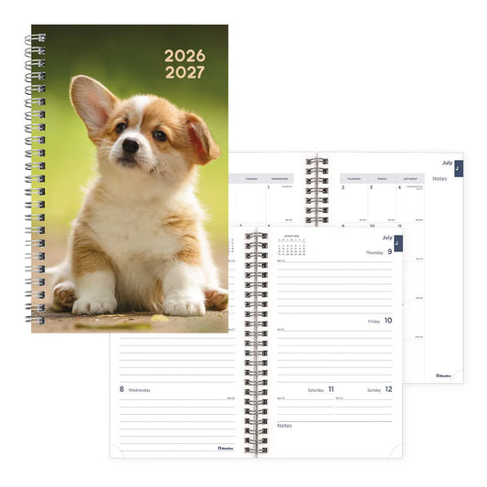 Academic Weekly Planner, Animal, 2026 - 2027