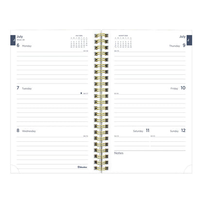Academic Weekly Planner, Floral, 2026 - 2027