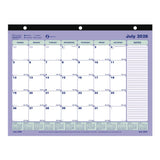 Academic Monthly Desk Pad Calendar Classic 11" x 8-1/2"