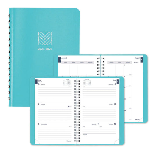 Academic Daily Planner Fashion Blue