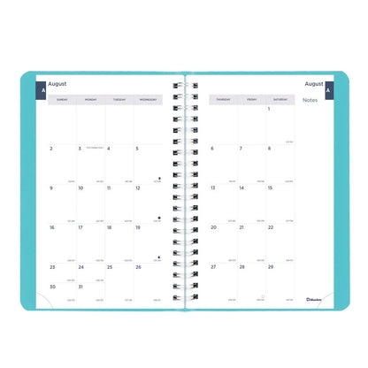Academic Daily Planner Fashion Blue