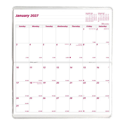 2-Year Monthly Pocket Planner 2027-2028