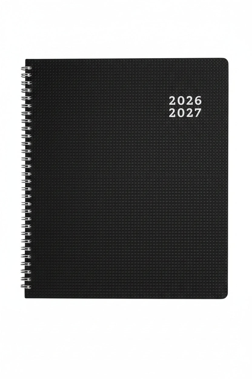 Academic Monthly Planner DuraFlex Black