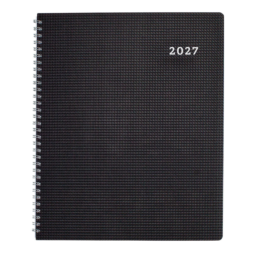 14-Month DuraFlex Monthly Planner - Black