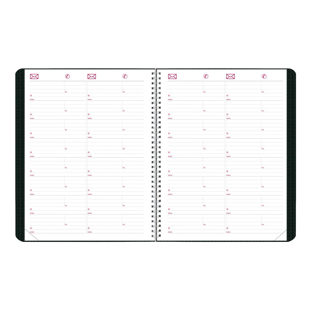 14-Month DuraFlex Monthly Planner - Black