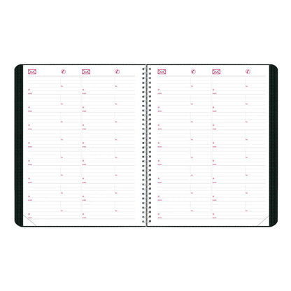 14-Month DuraFlex Monthly Planner - Black
