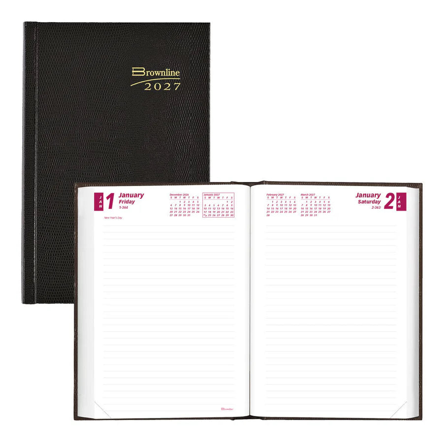 Traditional Daily Journal - Black