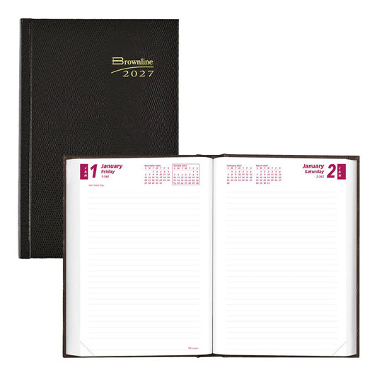 Traditional Daily Journal - Black