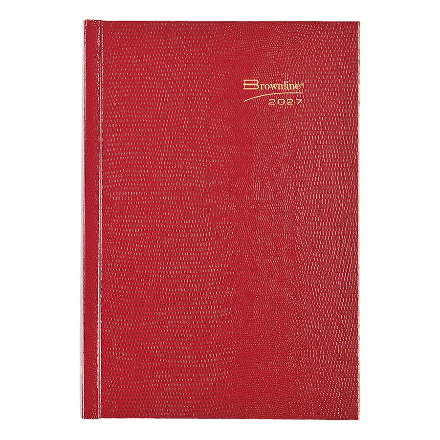 Daily Planner Medium Durabook Red