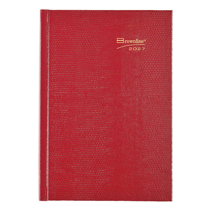 Daily Planner Medium Durabook Red