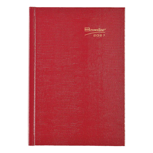 Daily Planner Medium Durabook Red