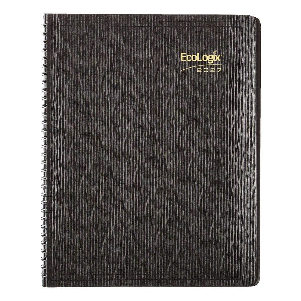 14-Month EcoLogix Monthly Planner - Black