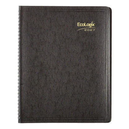 14-Month EcoLogix Monthly Planner - Black