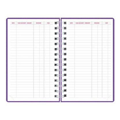 DuraFlex Daily Appointment Planner - Purple