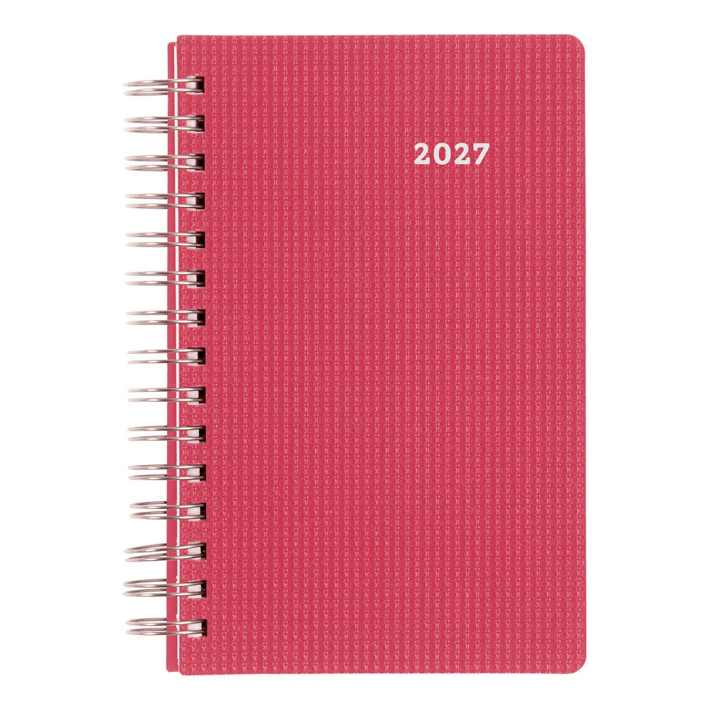 DuraFlex Daily Appointment Planner - Raspberry