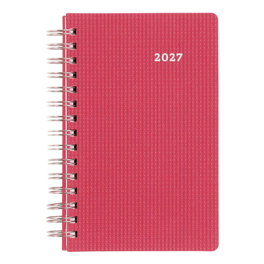 DuraFlex Daily Appointment Planner - Raspberry